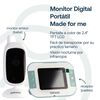 Cámara Monitor Portatil Bebe LCD 2.4 Visión Nocturna  Bebesit