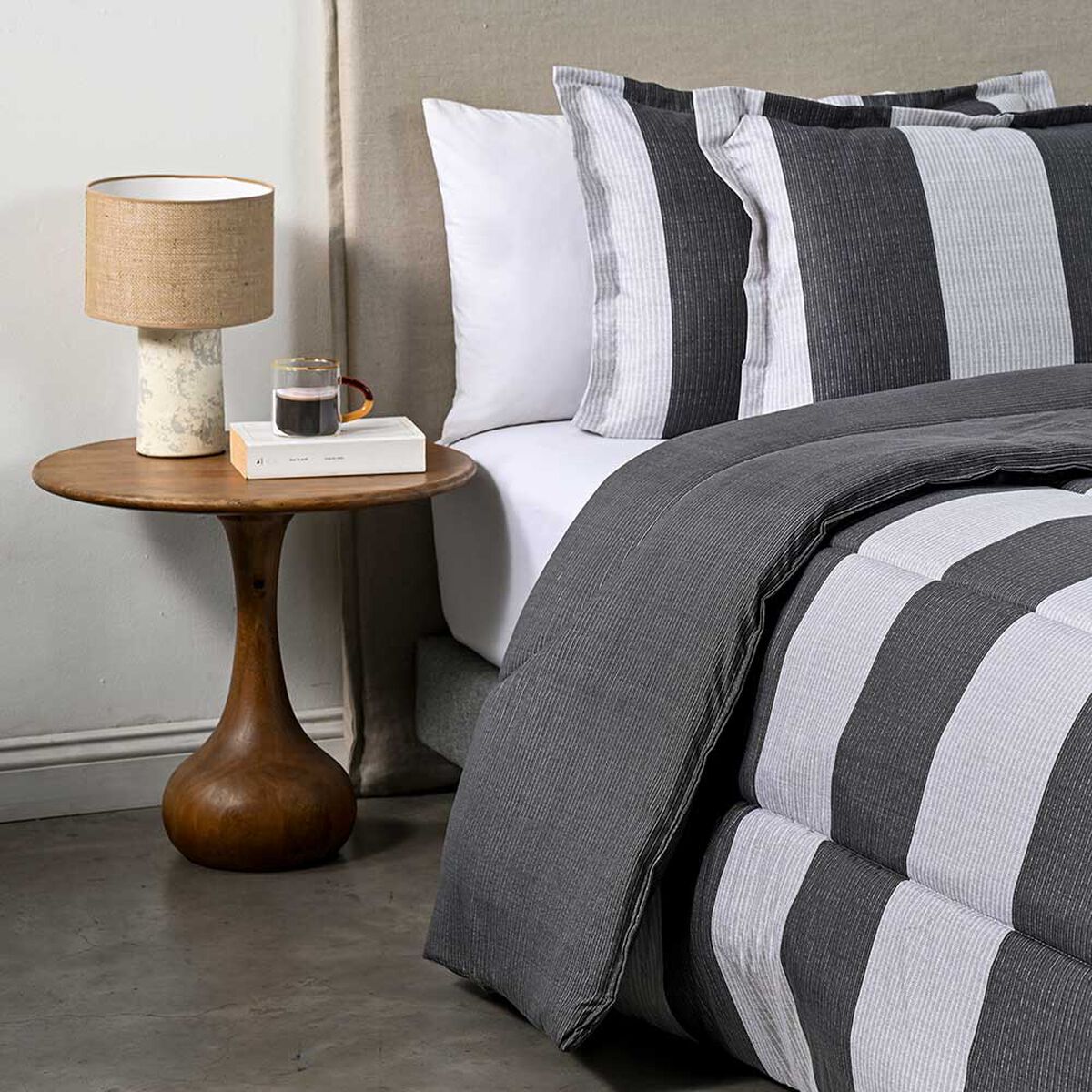 Cubrecama Cannon 2 Plazas Noir