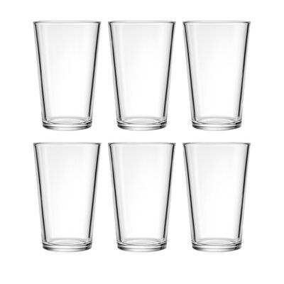 DORAL Set 6 Vasos Largos Doral Glassgow 350 ml