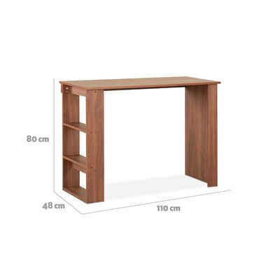 Imagen 2 del producto Escritorio Stanford 2 Repisas Leterales Cerezo