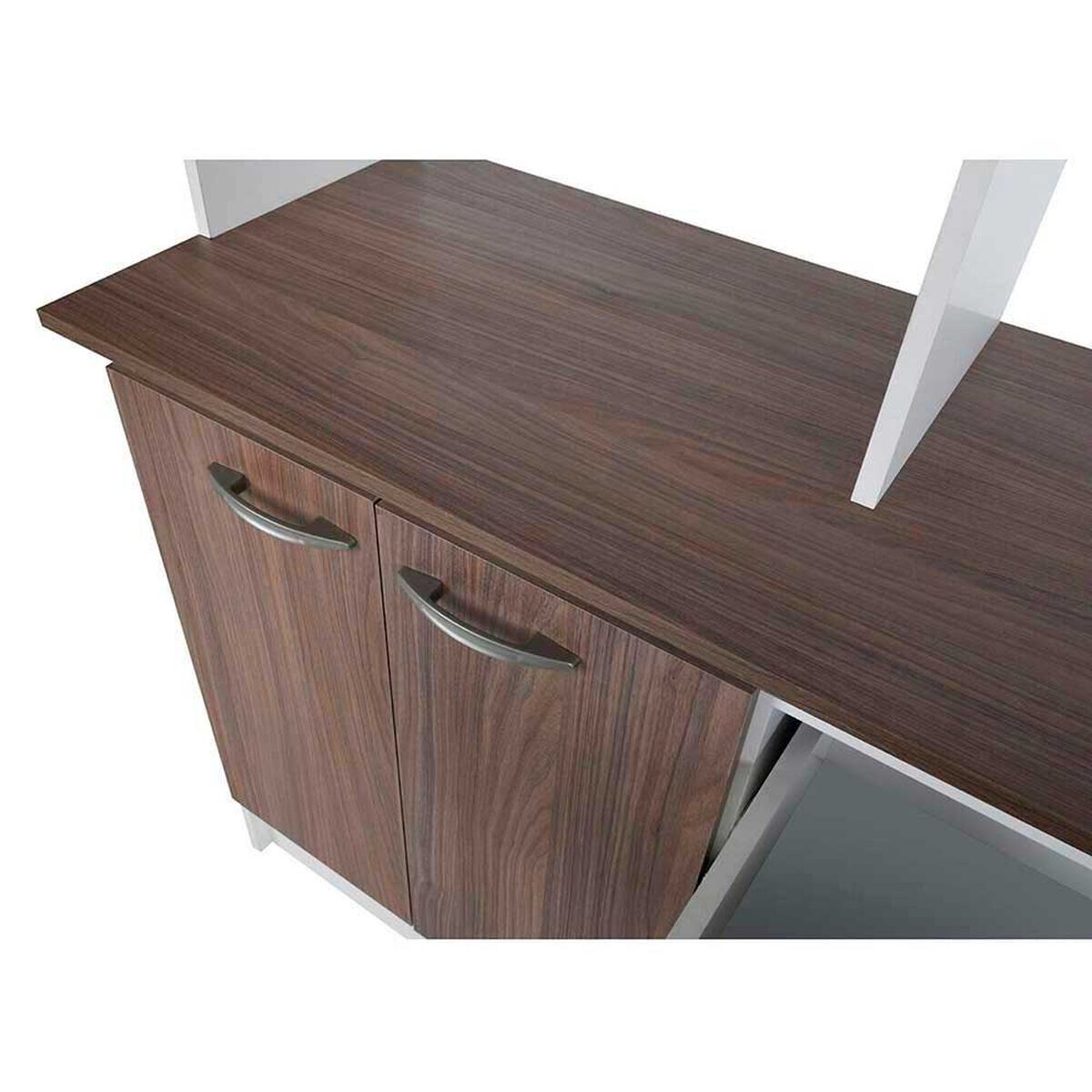 Mueble de Cocina CIC Julieta Nogal Africano Blanco 1 Caj&oacute;n