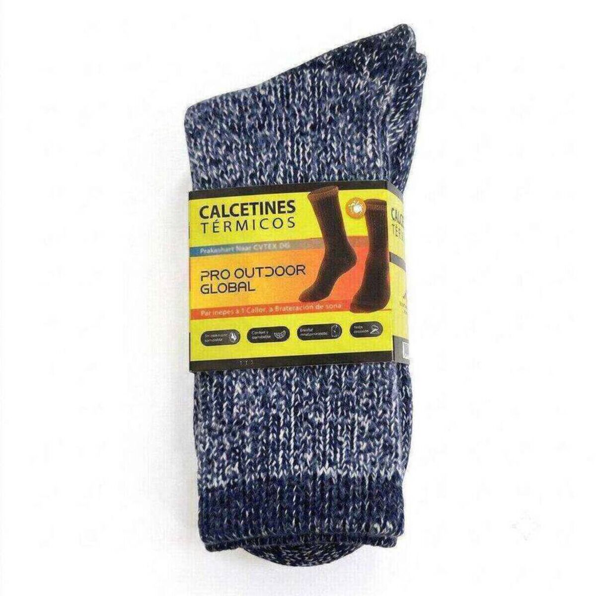 Calcetines T&eacute;rmicos Azul Pro Outdoor