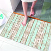 Alfombra Davanti Madera Vintage Azul 70 x100 Madera Vintage Azul