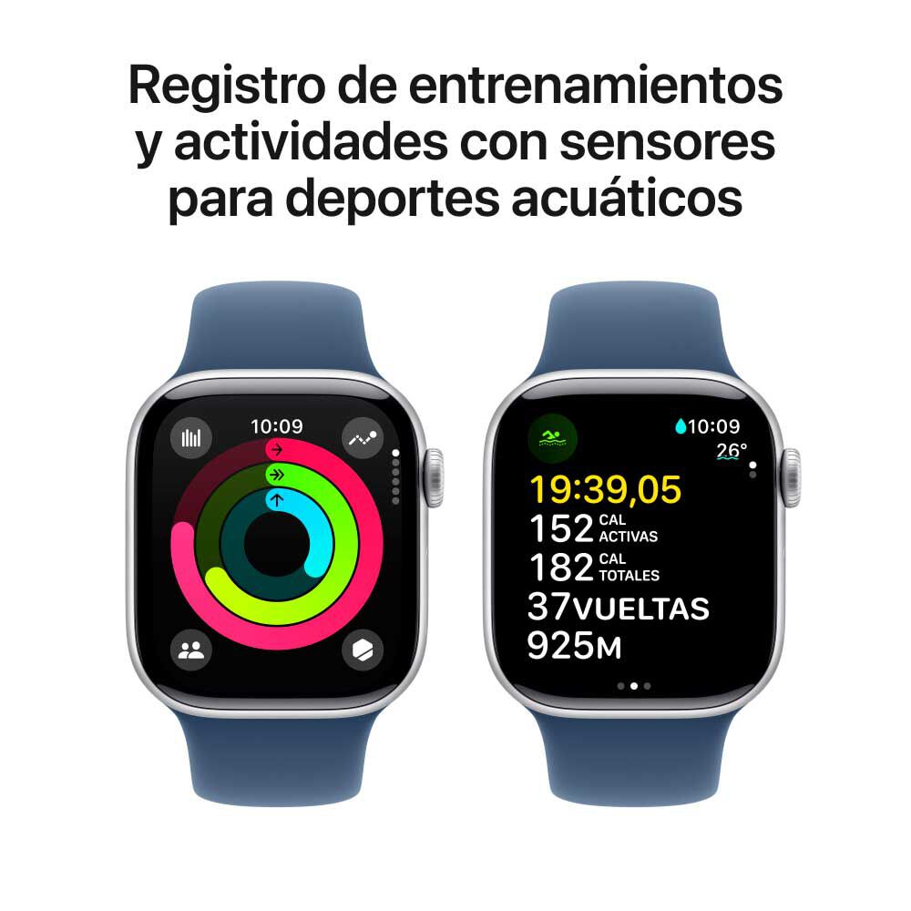 Smartwatch Apple Watch Series 10 42 mm Silver Aluminum | Abc