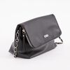 Cartera Cross Bag Negra Eco Cuero Mujer Icono
