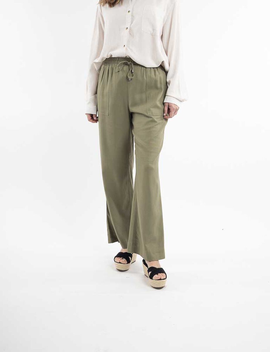 Pantal&oacute;n Lino Mujer Portman Club