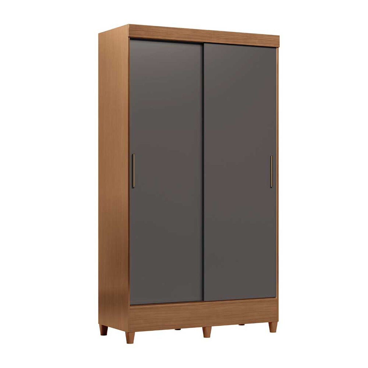 Closet Casanova Fit 2 Puertas Jequitiba Grafito