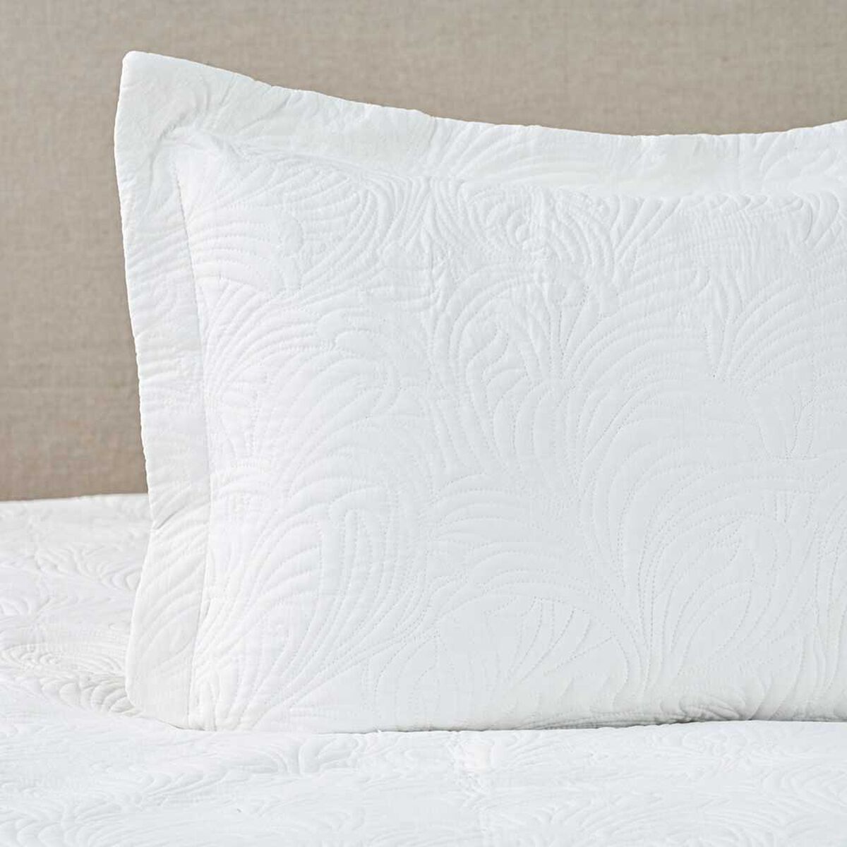 Quilt Cannon 1.5 Plazas Matelado Blanco