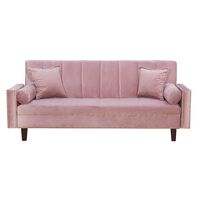 Futón Black Factory Golden 3 Cuerpos Rosa