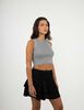 Sweater Crop Sin Mangas Mujer Icono