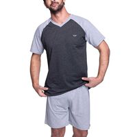 Pijama Verano Algodón Hombre Top Color-1, Color-2, Color-3, Color-4