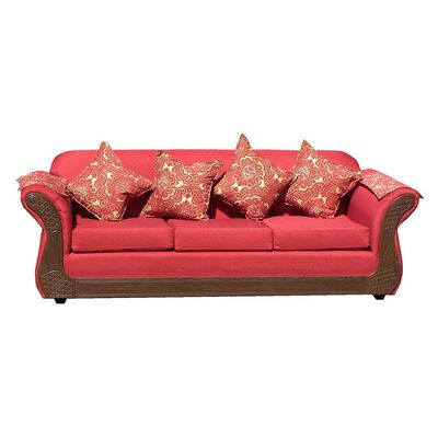 Imagen 1 del producto Sofá Almore Irlanda 3 Cuerpos Rojo