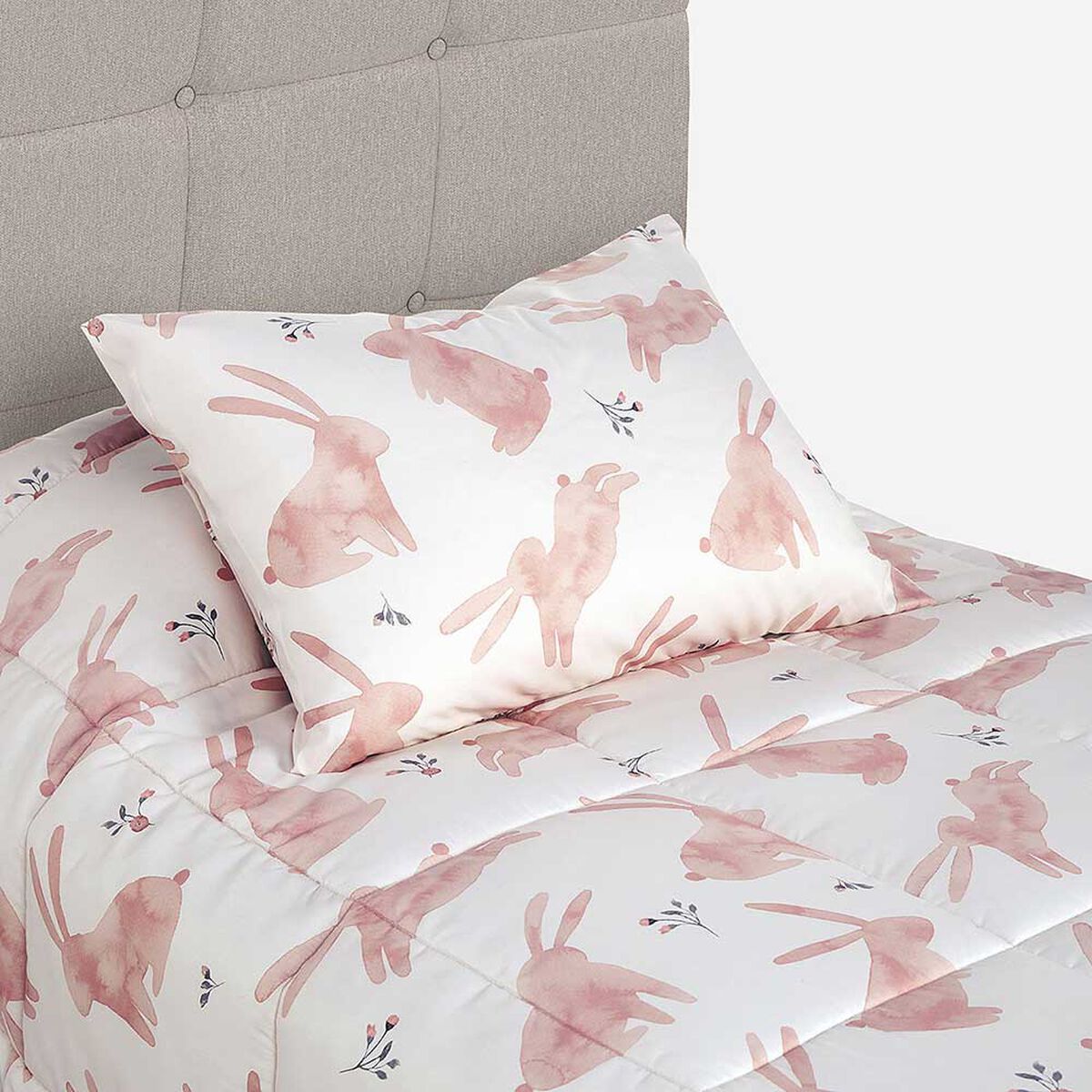 Plumón Rosen 1,5 plazas Kids Bunnies