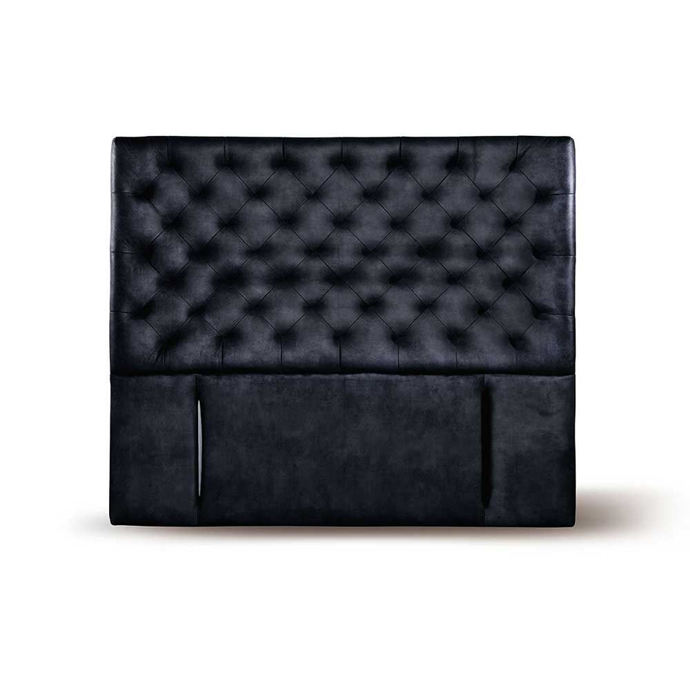 Respaldo Latam Home 2 Plazas Brescia Cuero Negro
