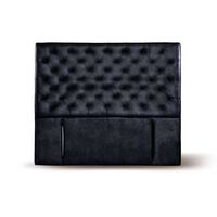 Respaldo Latam Home 2 Plazas Brescia Cuero Negro