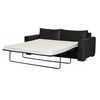 Sofá Cama Latam Home Livorno 3 Cuerpos Negro