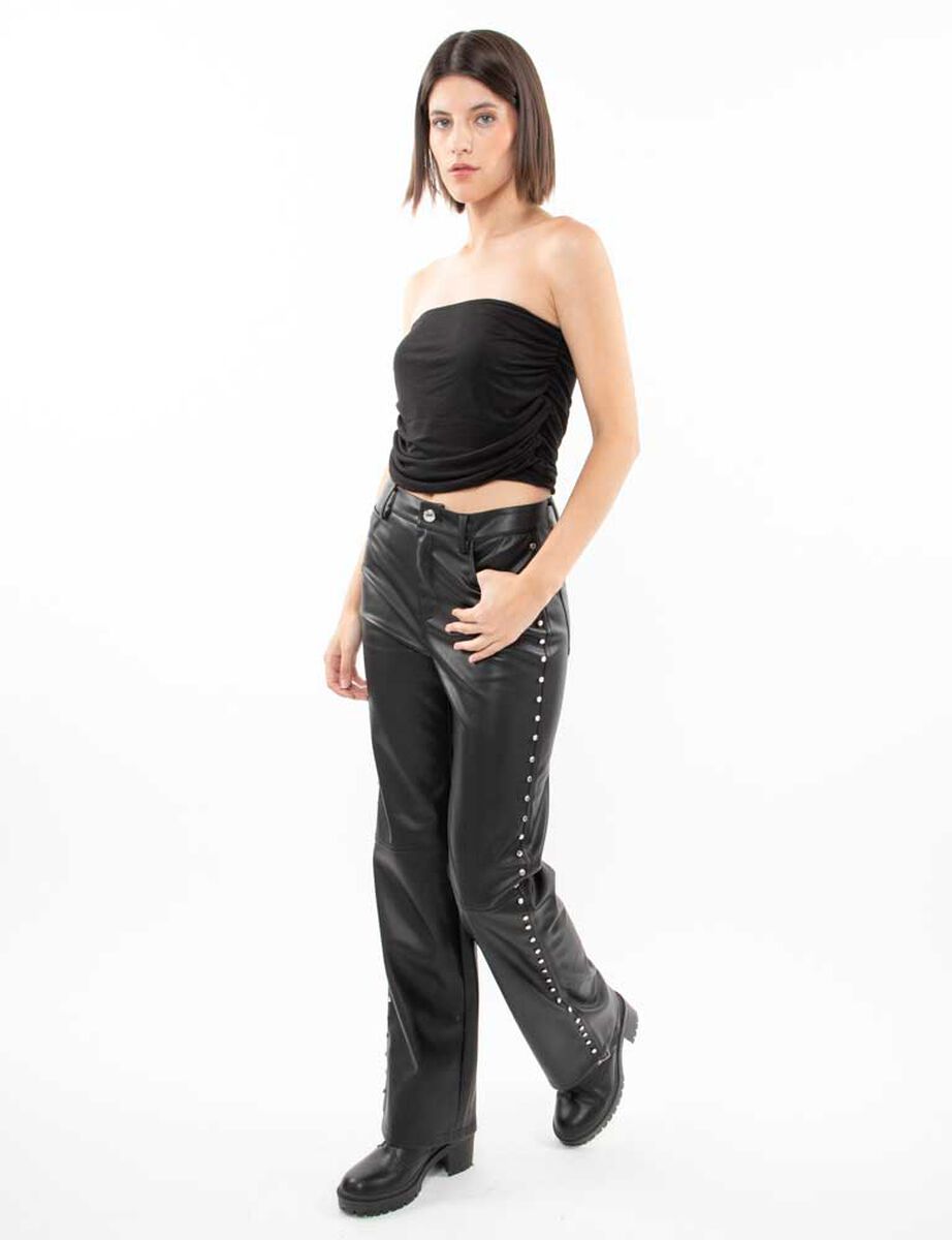 Pantalón Ecocuero Mujer Fiorucci