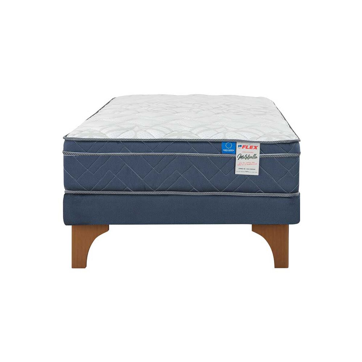 Cama Europea Flex 1,5 Plazas Marbella
