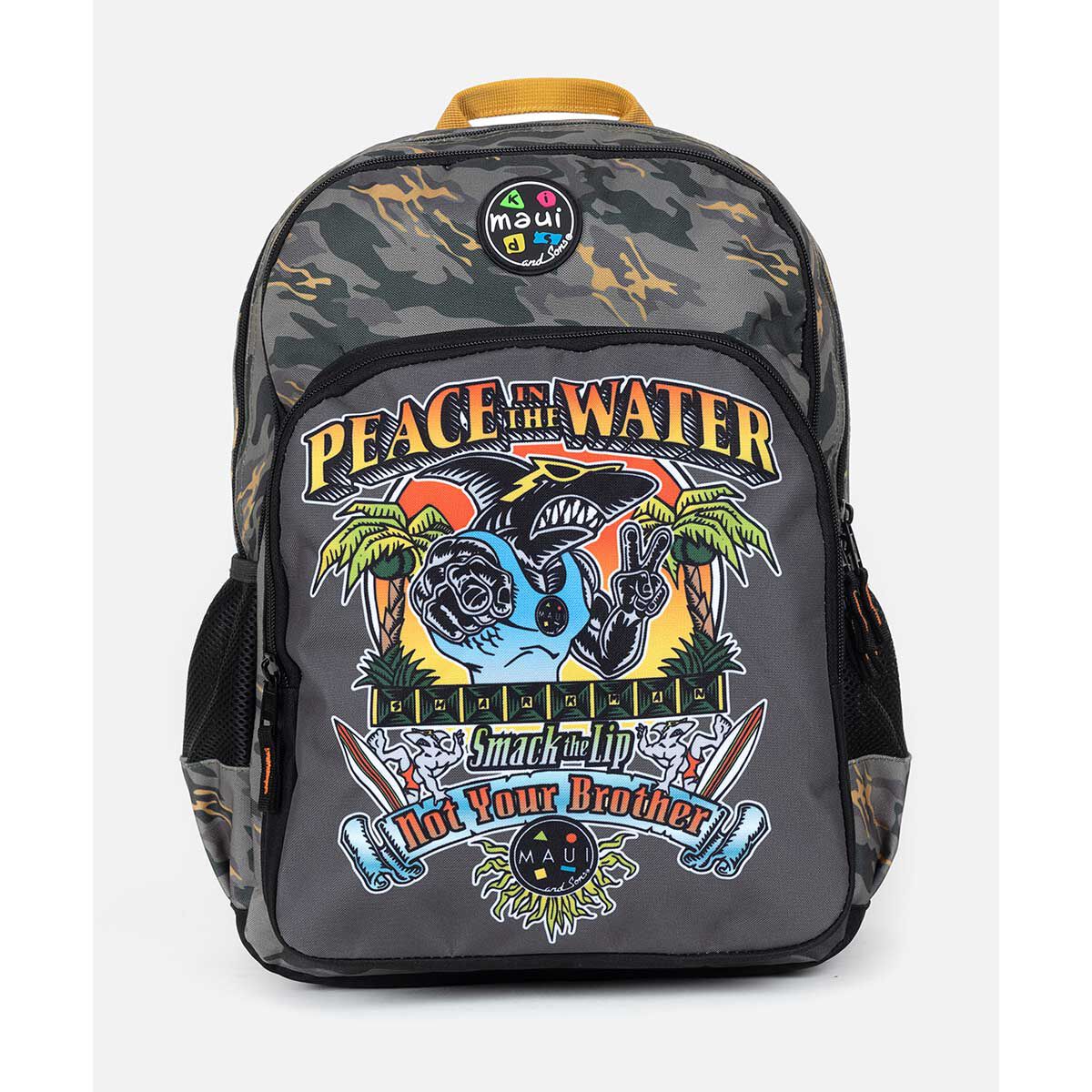 Mochila Verde Kids Maui and sons