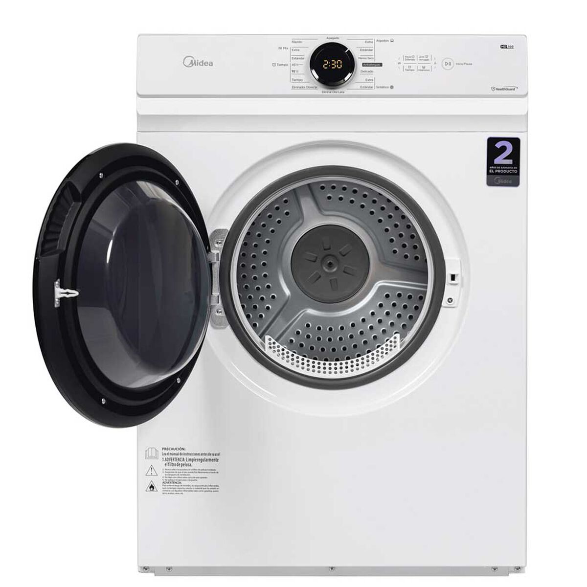 Secadora de Ropa Midea MD100A100/W 10 kg.
