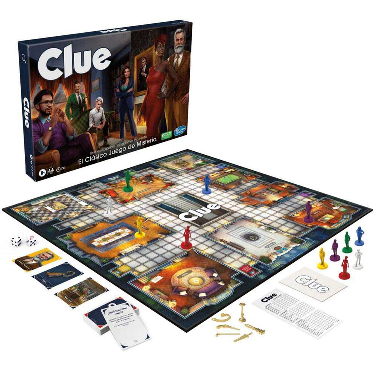 Juego de Mesa Clue Hasbro Gaming