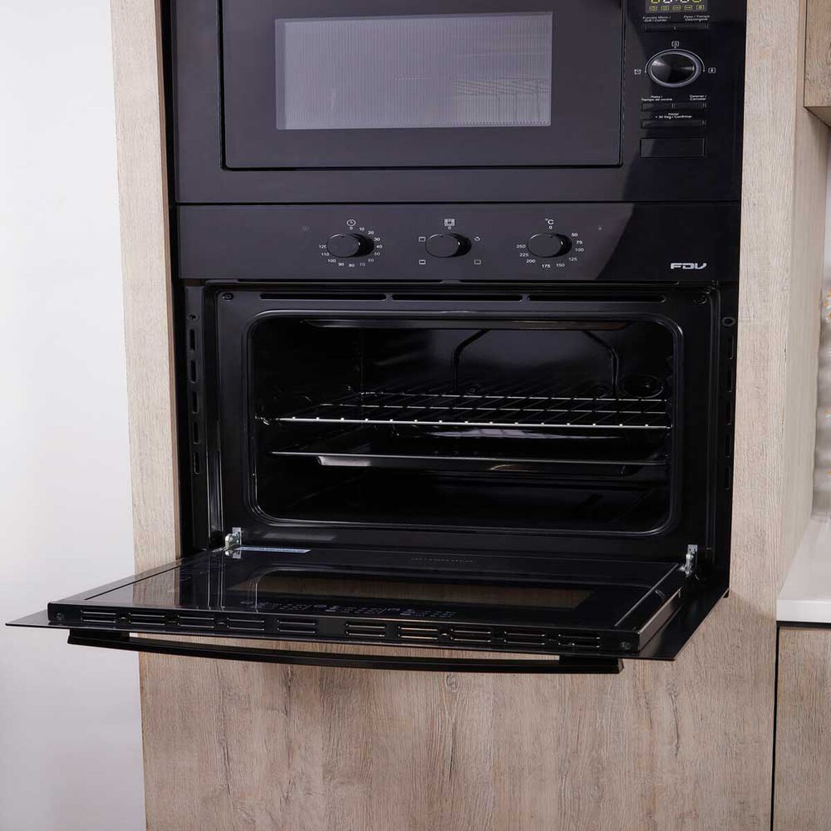 Horno Empotrado Fdv DeS&iacute;gn Black 57 lts.