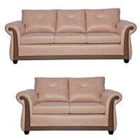 Juego de Living Black Factory Bristol 5 Cuerpos Beige