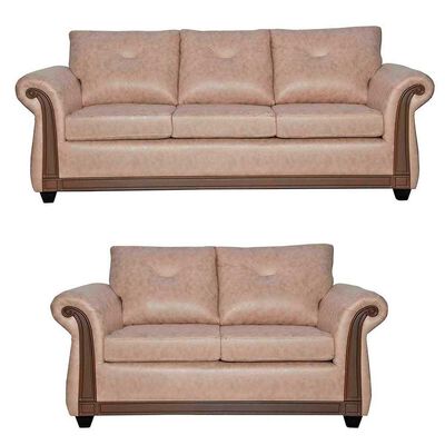 Imagen 1 del producto Juego de Living Black Factory Bristol 5 Cuerpos Beige