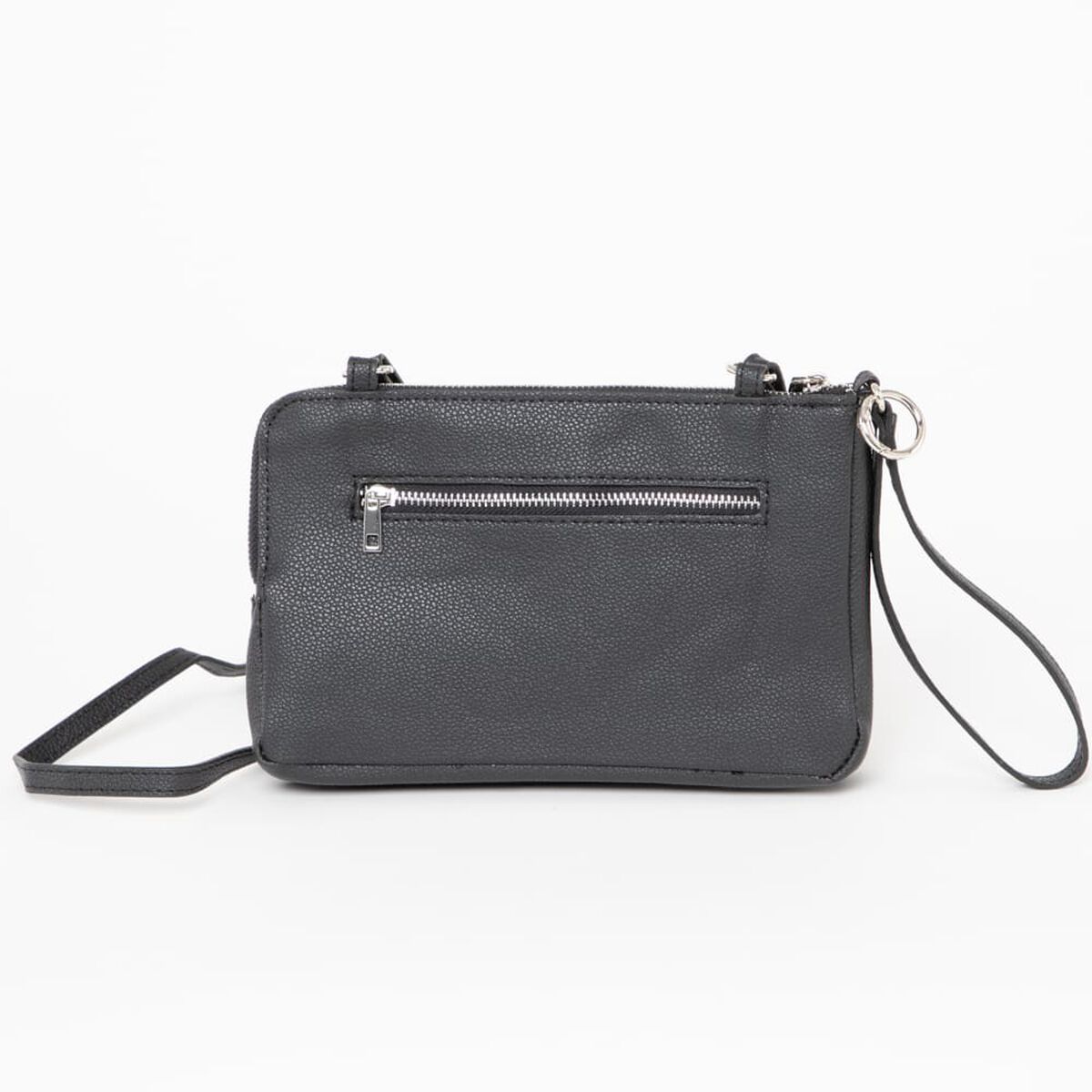 Bolso Cross Ecocuero Black Fiorucci