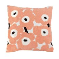 Cojín Flores Casanova Coral 45 x 45 cm