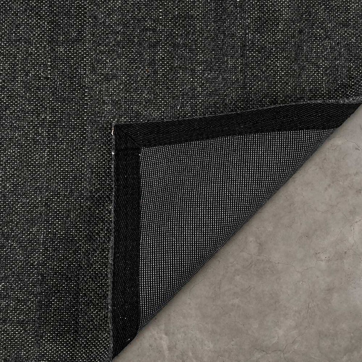 Alfombra Elements & Co Topstitch Grande 340x240 Gris