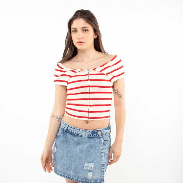 Polera Manga Corta Mujer Icono