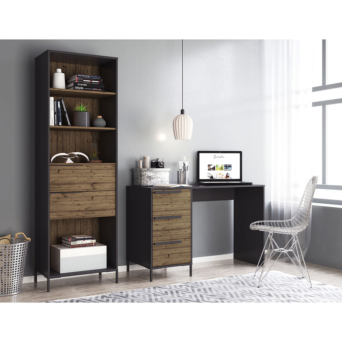 Escritorio + Estante Vekkahome Fall
