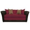 Juego de Living Elegant Detail Minesota Sof&aacute; 3 Cuerpos + Dos Sillones 1 Cuerpo Rojo
