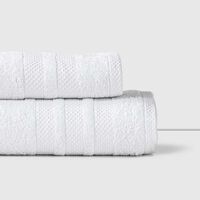 Set 2 Toallas American Family Blanco