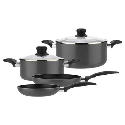 Imagen 1 del producto Batería de Cocina Aluminio Fantuzzi Gourmet Gris 6 Piezas
