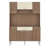 Mueble de Cocina Favatex Lidia Café 7 Puertas