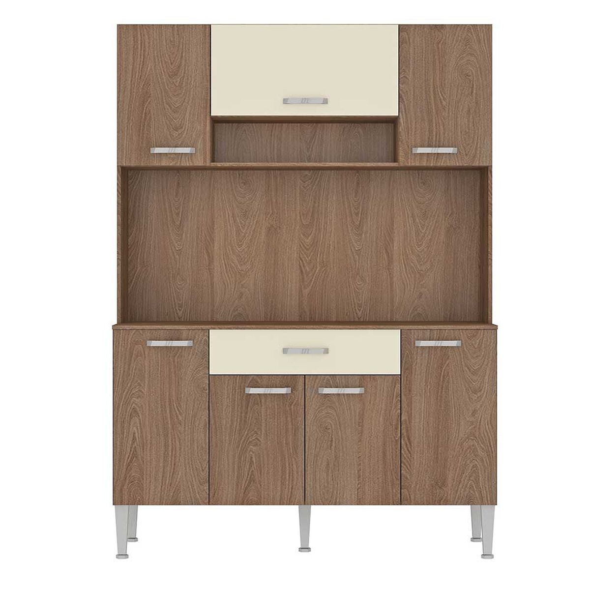 Mueble de Cocina Favatex Lidia Café 7 Puertas