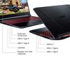 Notebook Gamer Acer Nitro 5 AN515-57-709J-2 Core i7 16GB 512GB SSD 15,6" NVIDIA RTX 3060