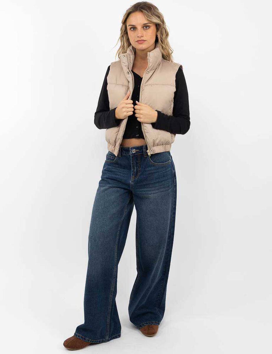 Parka Puffa Sin Mangas Mujer Icono