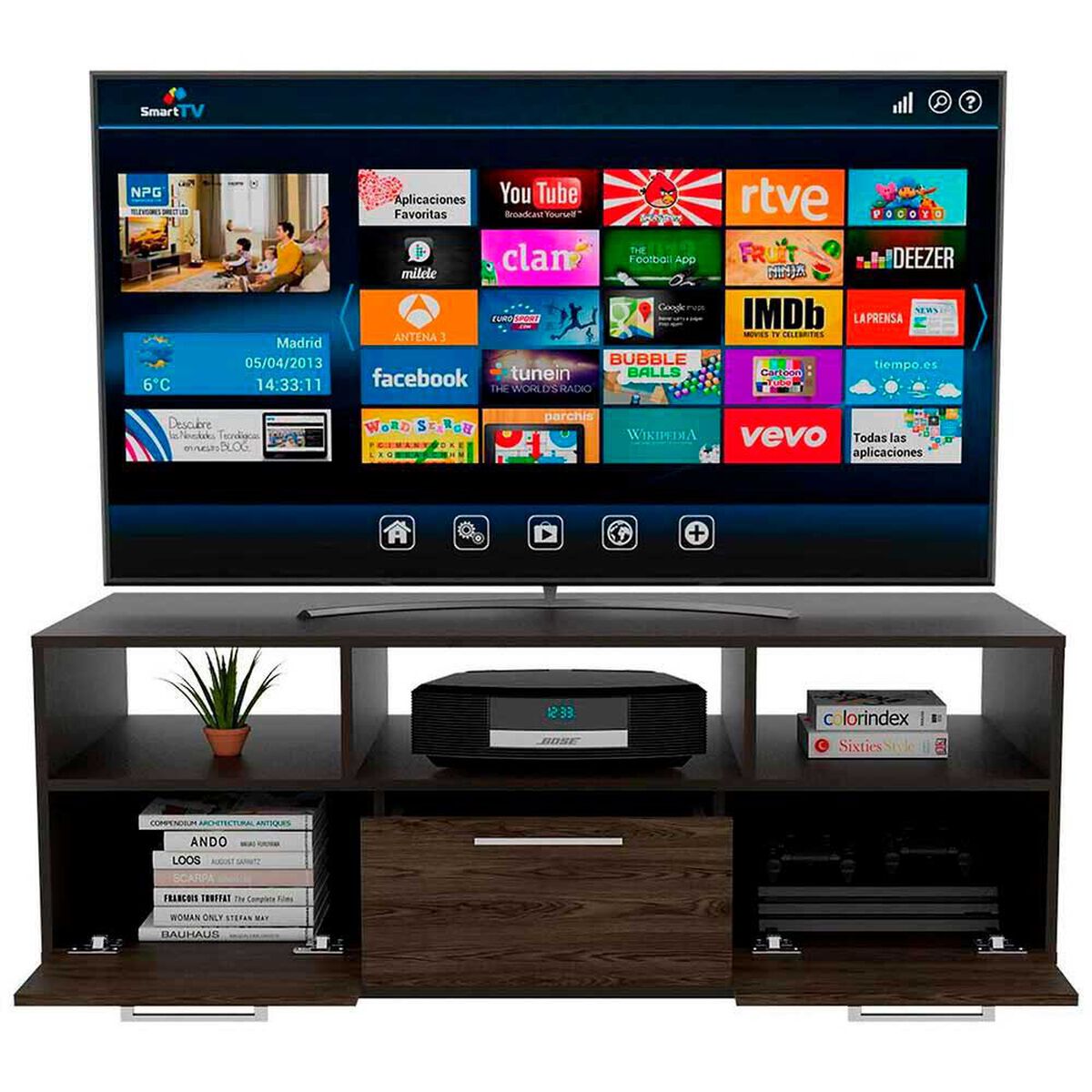 Rack TV TuHome Wema Hasta 58"