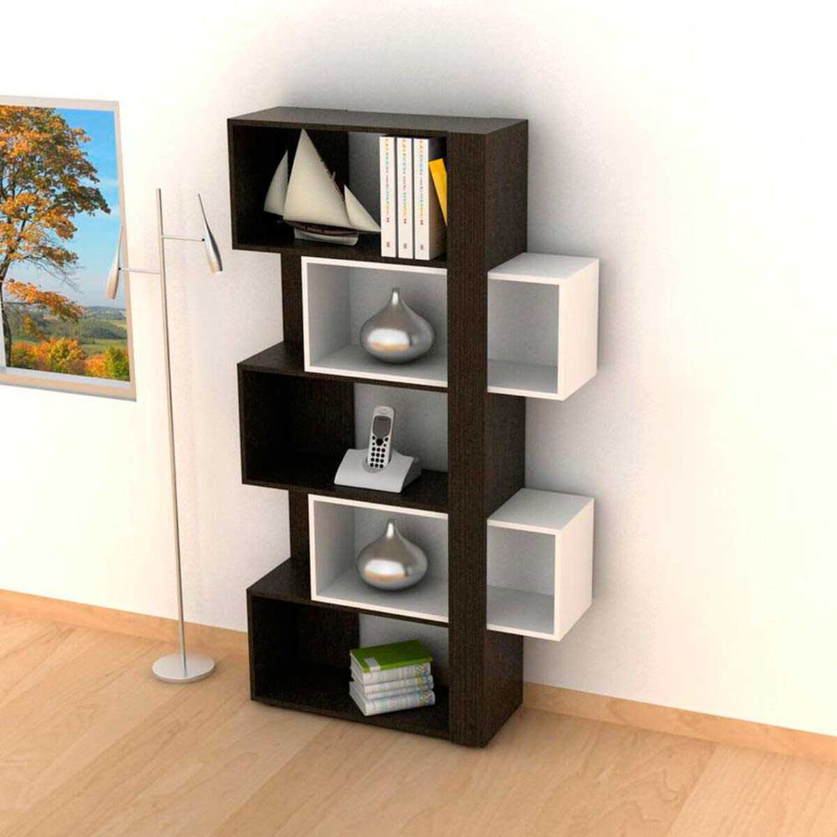 Biblioteca Beijing + Mesa de Centro Beij&iacute;n