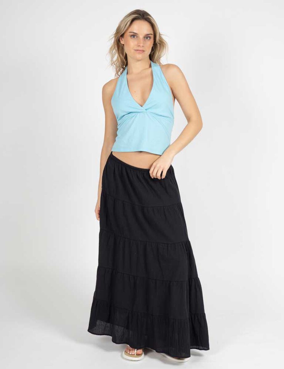 Polera Amarra Cuello Mujer Icono