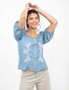 Blusa Manga Globo Mujer Alma