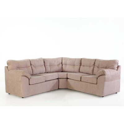 Imagen 1 del producto Sofá Seccional Kea Paris 5 Cuerpos Tela Lumaco Canela