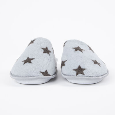 Imagen 2 del producto Pantufla Estrellas Mujer Portman Club Gris