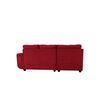 Sofá Seccional Deco Class Oxford 5 Cuerpos Burdeo