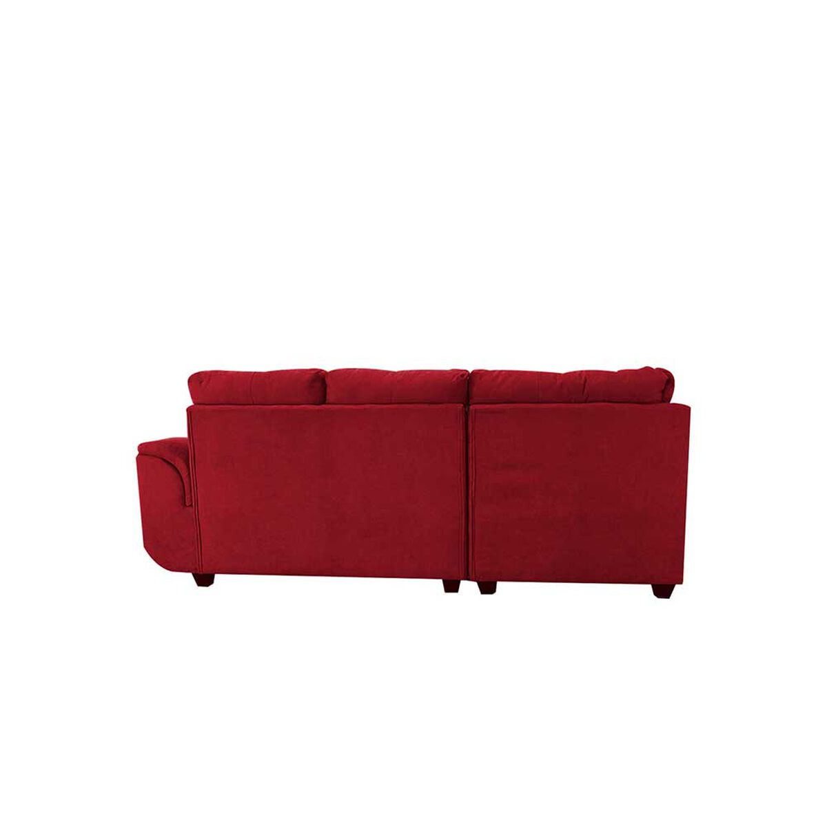 Sofá Seccional Deco Class Oxford 5 Cuerpos Burdeo