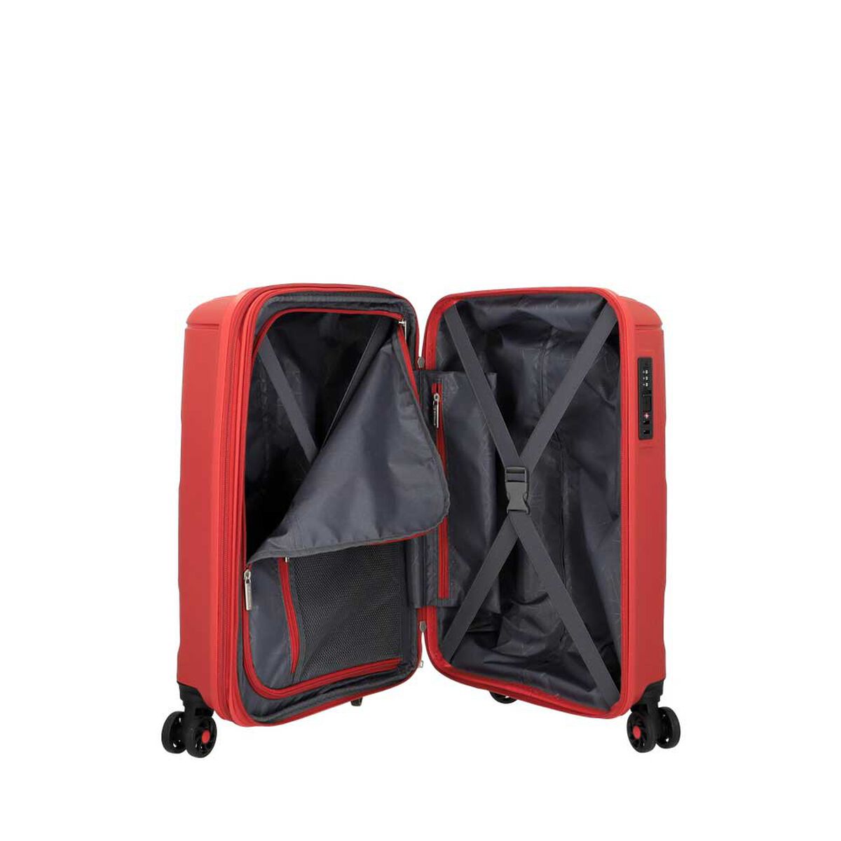 Maleta Saxoline Fortress 2.0 Rojo 40 lts. Talla S