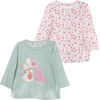 Pack 2 Unidades Polera Manga Larga Niña Chess Baby